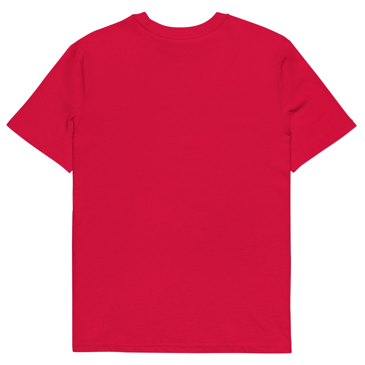 JUST KEEP MOVING FORWARD - UNISEX ORGANIC COTTON T-SHIRT RED