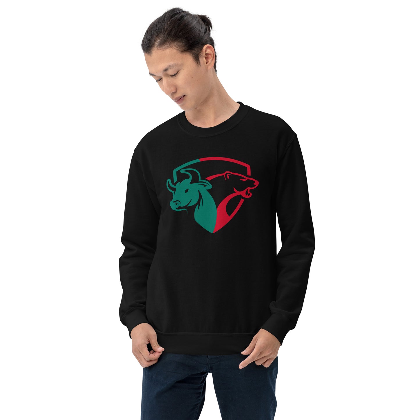 Trader bear vs bull- Unisex Sweatshirt