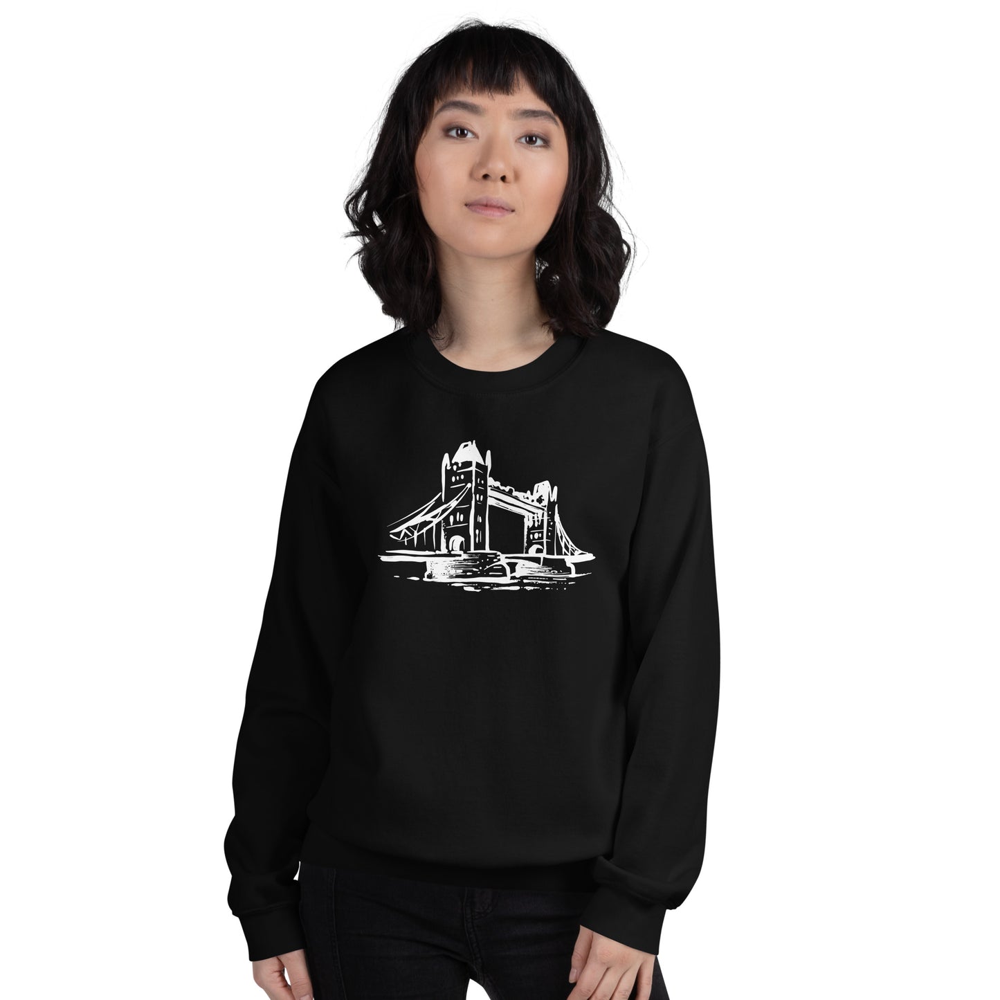 London bridge cartoon - Unisex Sweatshirt