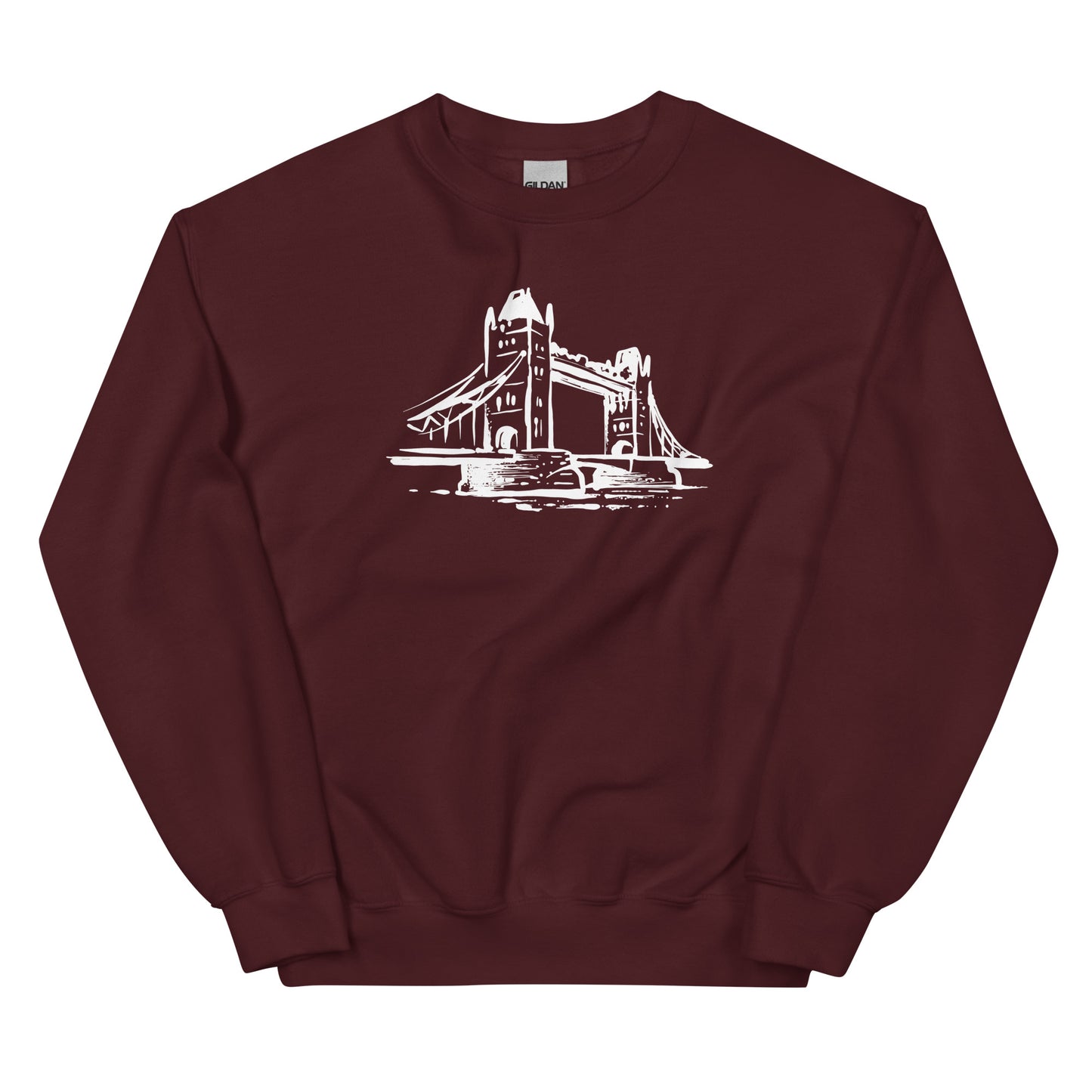 London bridge cartoon - Unisex Sweatshirt