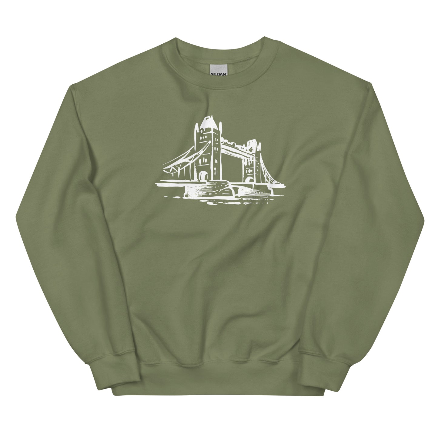 London bridge cartoon - Unisex Sweatshirt