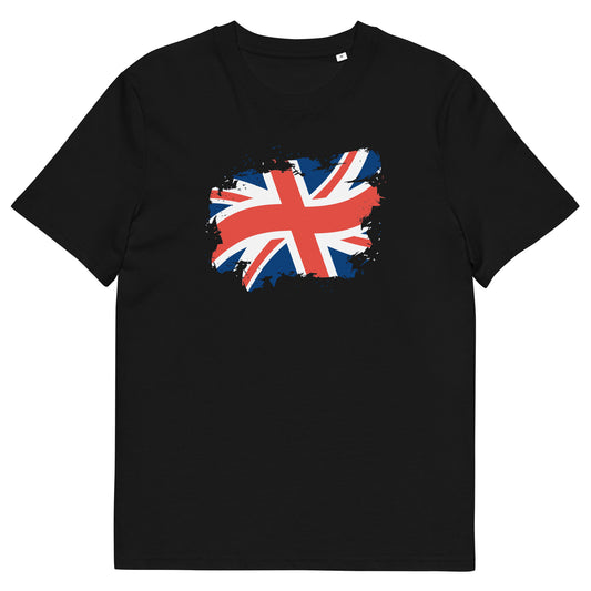 GB flag - Unisex organic cotton t-shirt