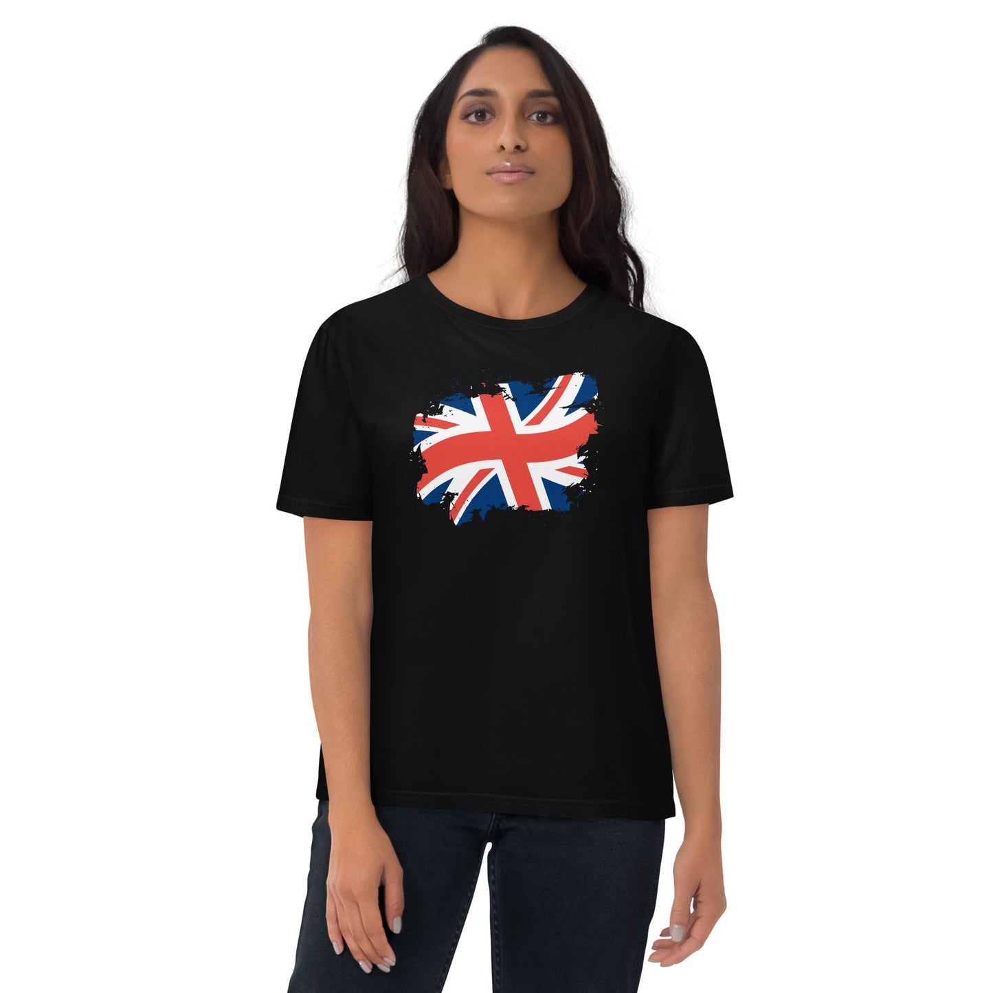 GB flag - Unisex organic cotton t-shirt