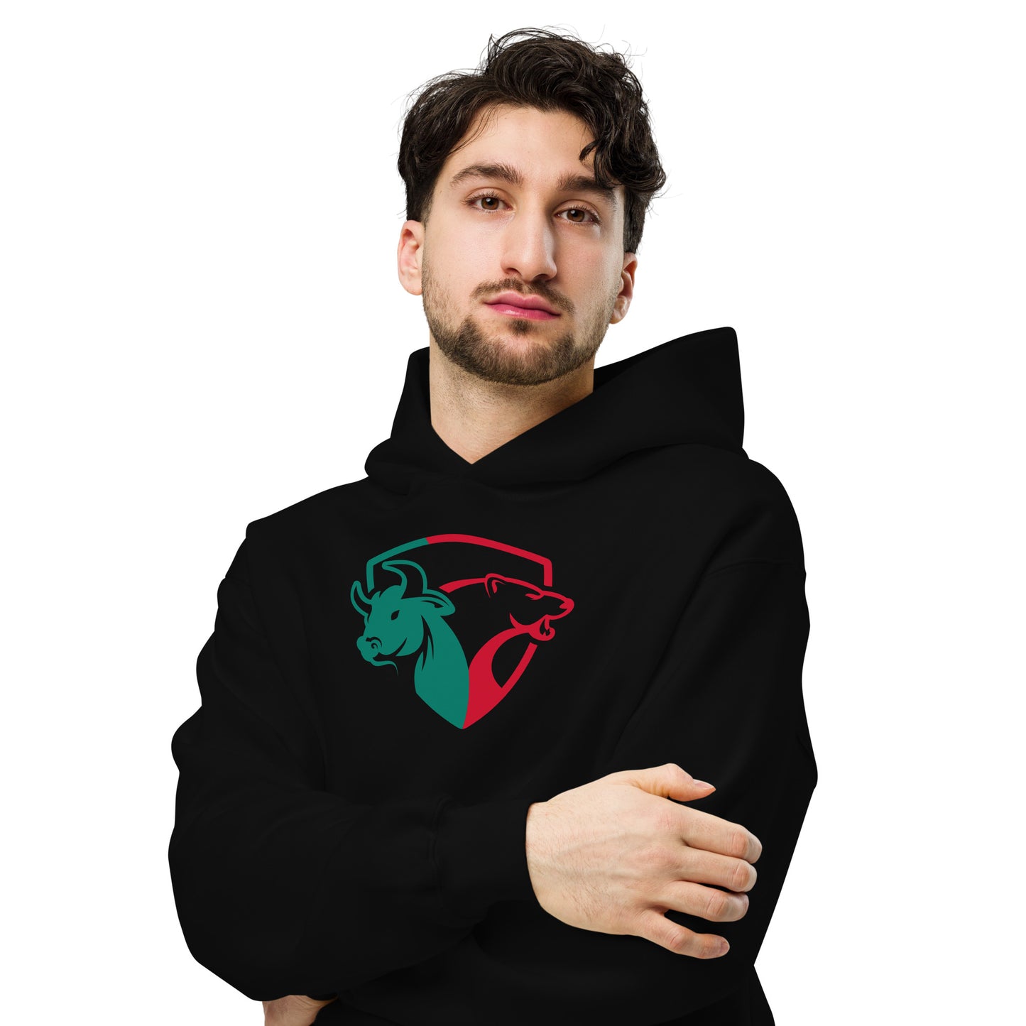 Traders bull vs bear - Unisex oversized hoodie