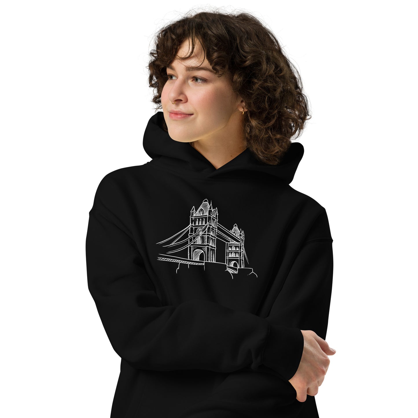 London bridge - Unisex oversized hoodie