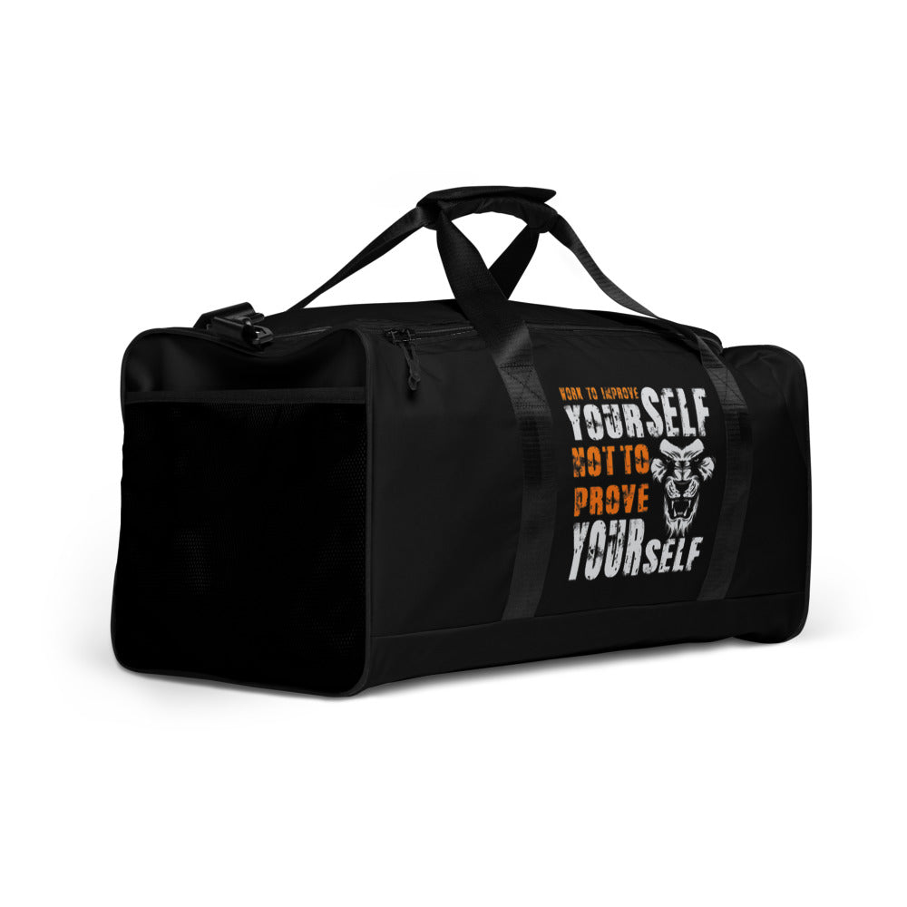 Lion Motivational -Duffle bag