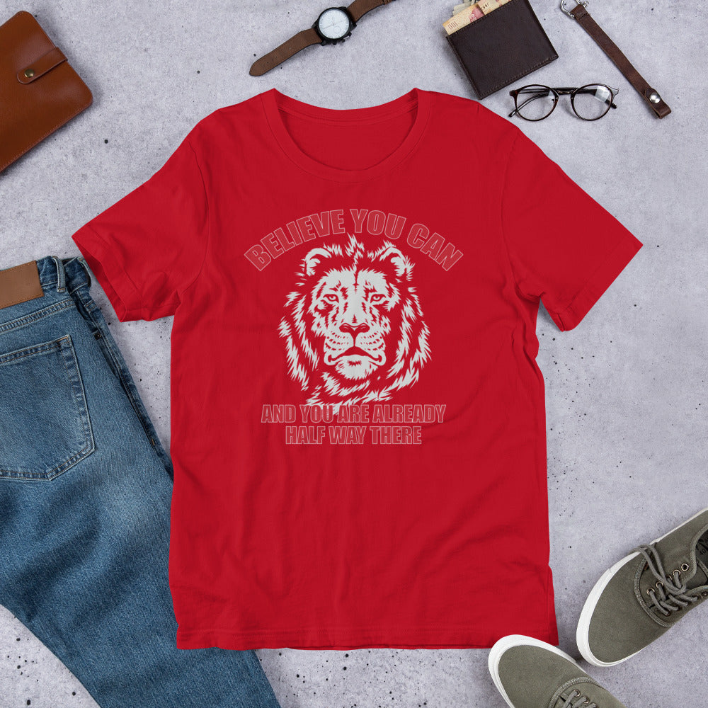 Lion motivational - Unisex T-Shirt